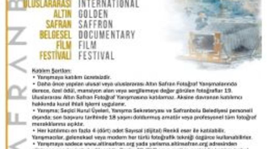 Uluslararası Altın Safran Belgesel Film Festivali 6 Eyl&uuml;lde Başlayacak