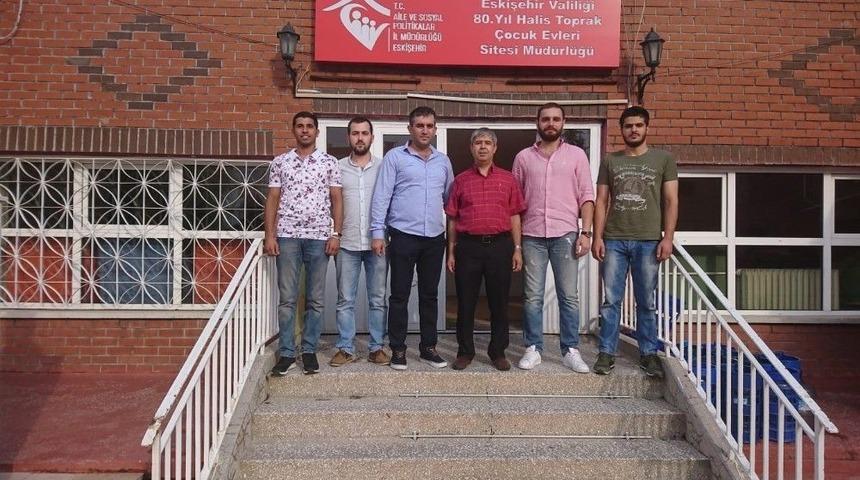 &Uuml;lk&uuml; Ocaklarından 80&rsquo;inci Yıl Halis Toprak &Ccedil;ocuk Evleri Sitesine Ziyaret