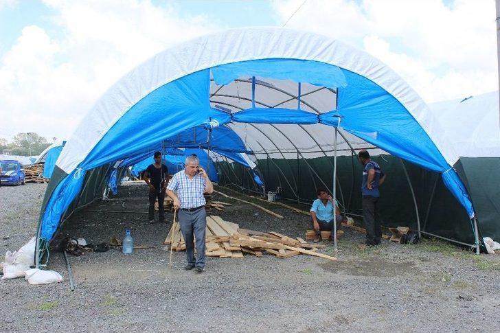 Sultangazi’deki 60 Bin Metrekarelik Kurban Satış Ve Kesim Yeri Havadan Görüntülendi G2