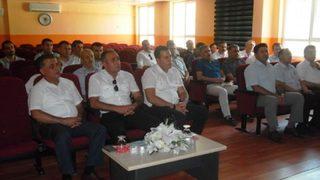 Çandıroğlu, Bozdoğan’da Okul Müdürleri İle Bir Araya Geldi