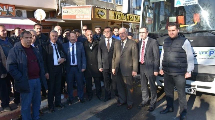 Tekirdağ B&uuml;y&uuml;kşehir Belediyesinden Ulaşım Hizmeti