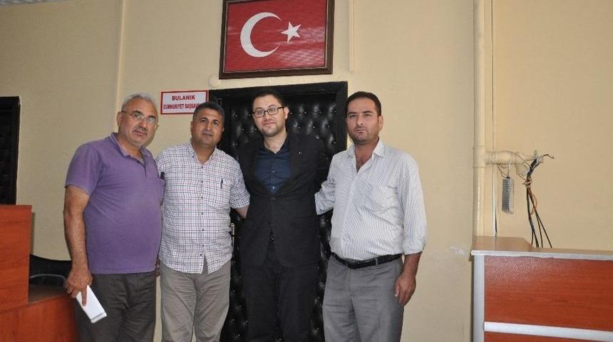 Başsavcı &Ouml;ncel, Bulanıklı Gazetecilerle Vedalaştı