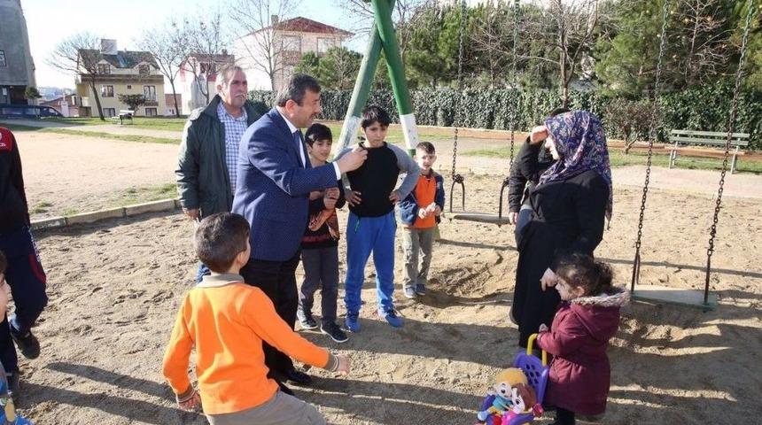 Başkan Karabacak İl&ccedil;e Genelinde İncelemelerde Bulundu