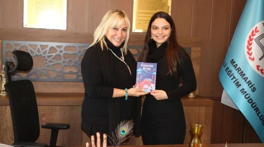 Genç Yazar Demiriz, Kaymakam Ve İlçe Milli Eğitim Müdürü’nü Ziyaret Etti