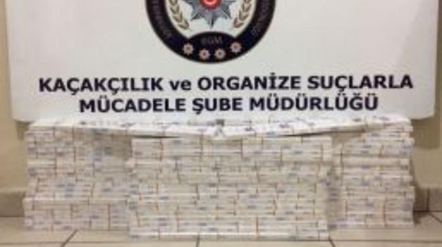 Durdurulan Otomobilde 500 Paket Kaçak Sigara Ele Geçirildi