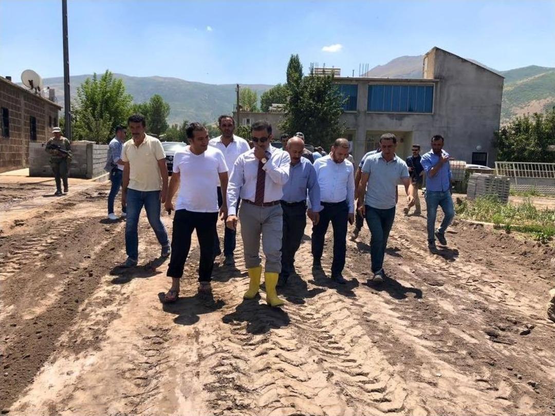 Kaymakam Alibeyoğlu Belediye &Ccedil;alışmalarını Yerinde İnceledi