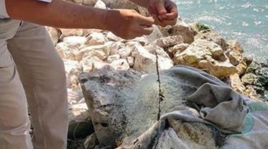 Eğirdir G&ouml;l&uuml;&rsquo;nde Yakalanan Ka&ccedil;ak Ağlara El Konuldu