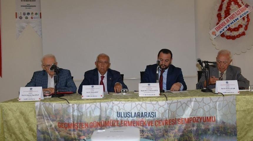 Uluslararası Ge&ccedil;mişten G&uuml;n&uuml;m&uuml;ze Ermenek Ve &Ccedil;evresi Sempozyumu Başladı