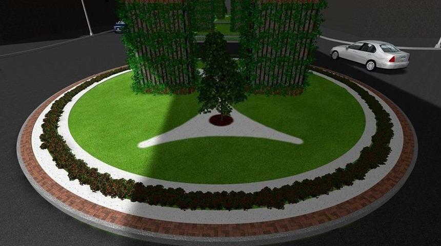 &Ccedil;evre Yolu Kavşaklarında Peyzaj &Ccedil;alışması Yapılıyor