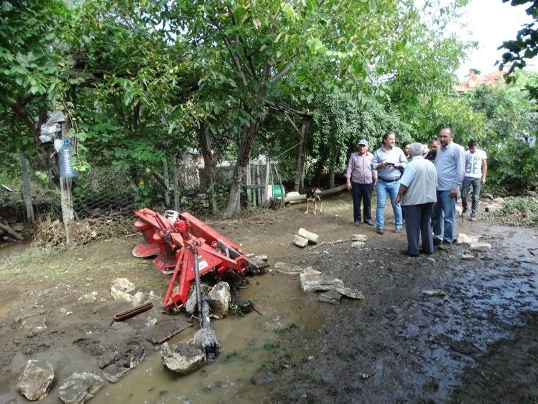 K&uuml;tahya Domani&ccedil;&rsquo;te Sel