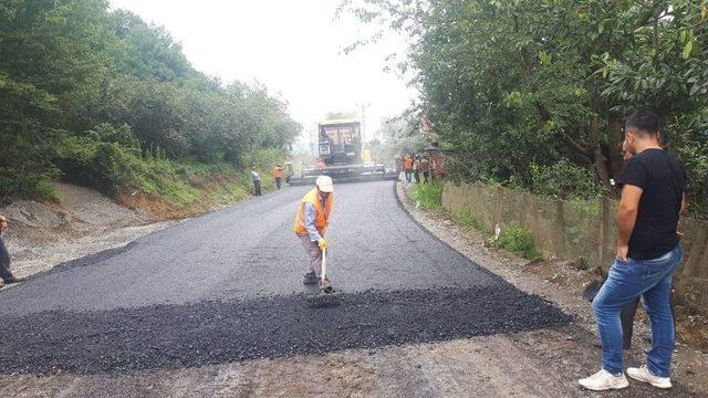 Fizme-beyceli Yolu Sıcak Asfalta Kavuşuyor