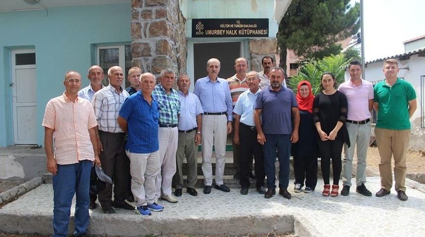 Ak Parti&rsquo;li Numan Kurtulmuş Umurbey&rsquo;de