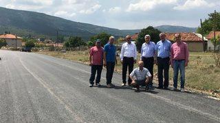 Aslanapa’da Sıcak Asfalt Sevinci