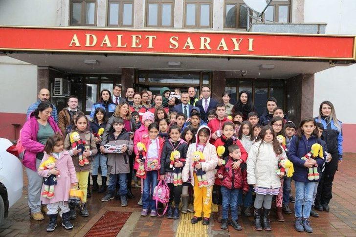 Tunceli’de, Çocuklardan Adliye Ziyareti G5