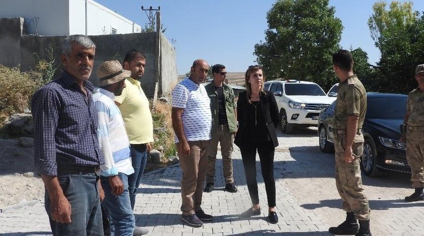 Kaymakam Uçar, Yapımı Devam Eden Mahalle Yollarında İnceleme Yaptı