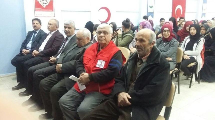 &Ouml;ğrencilere Kızılay Anlatıldı