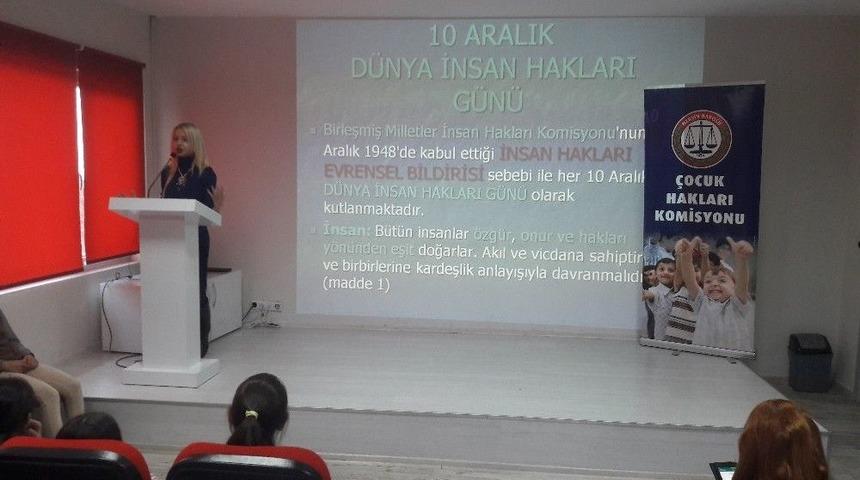 Mersin Barosu&rsquo;ndan &Ccedil;ocuklara Proje Eğitimi