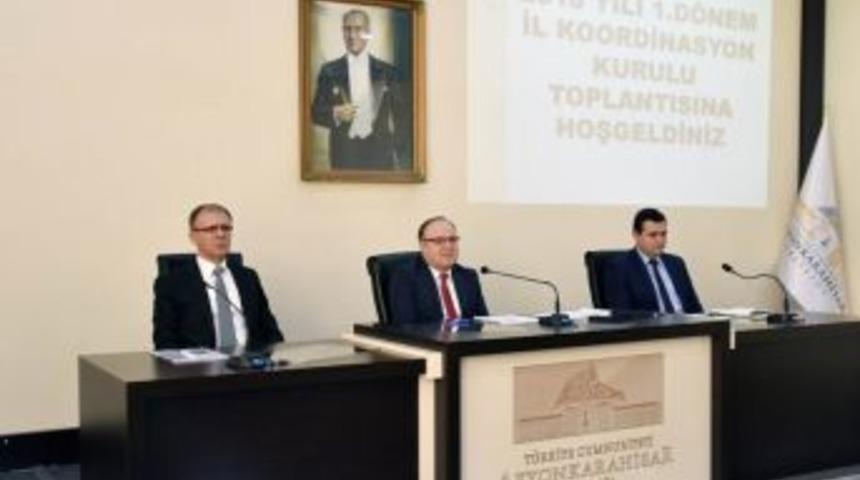 Afyonkarahisar İl Koordinasyon Kurul Toplantısı Yapıldı