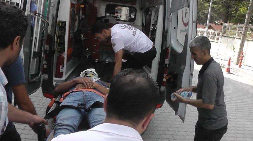 Kulu&rsquo;da Motosiklet Kazası: 1 Yaralı