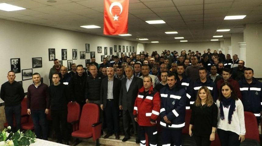 Devrek Belediye Başkanı Semerci İş&ccedil;ilerle Bir Araya Geldi