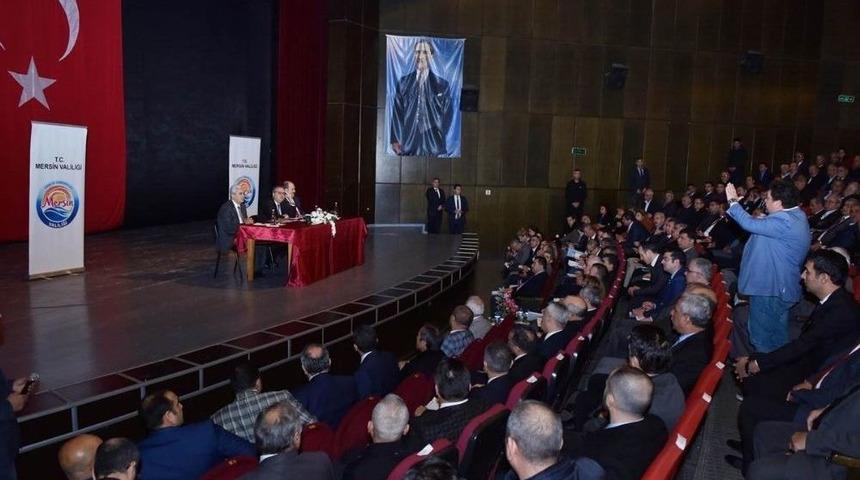 Vali Su, Tarsuslu Muhtarlarla Buluştu