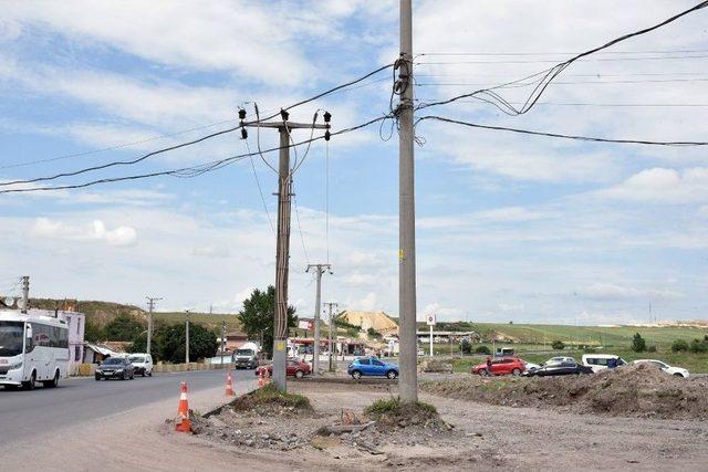 Çorluda Fatih Caddesi’ndeki Çalışmalar Devam Ediyor