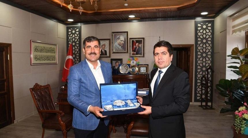 Adalet Komisyonu Başkanı Ercan&rsquo;dan Başkan Asya&rsquo;ya Veda Ziyareti