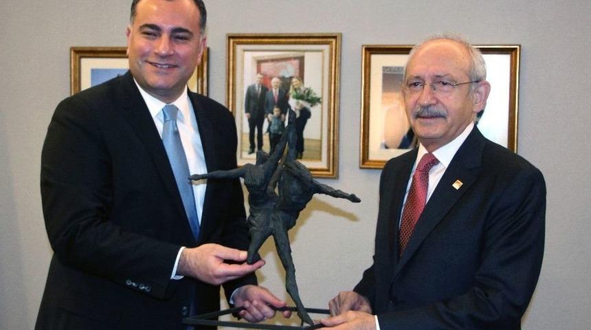 Kılı&ccedil;daroğlu&rsquo;ndan &Ccedil;ankaya Belediyesine Ziyaret