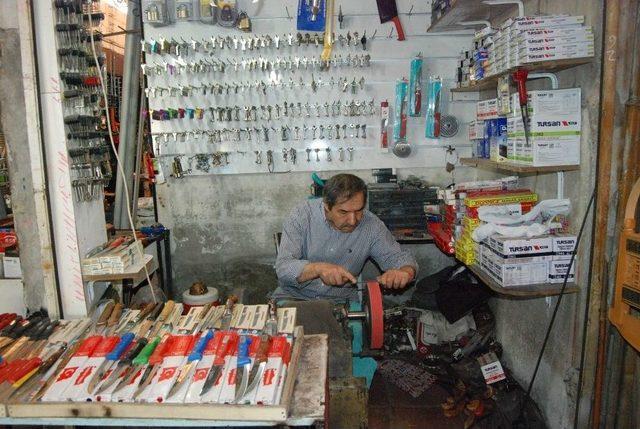 Bıçakçıların Kurban Bayramı Yoğunluğu