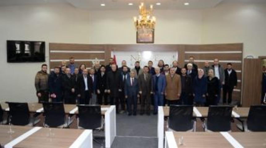 Ak Parti Niğde İl Y&ouml;netiminden Belediye Başkanına Ziyaret