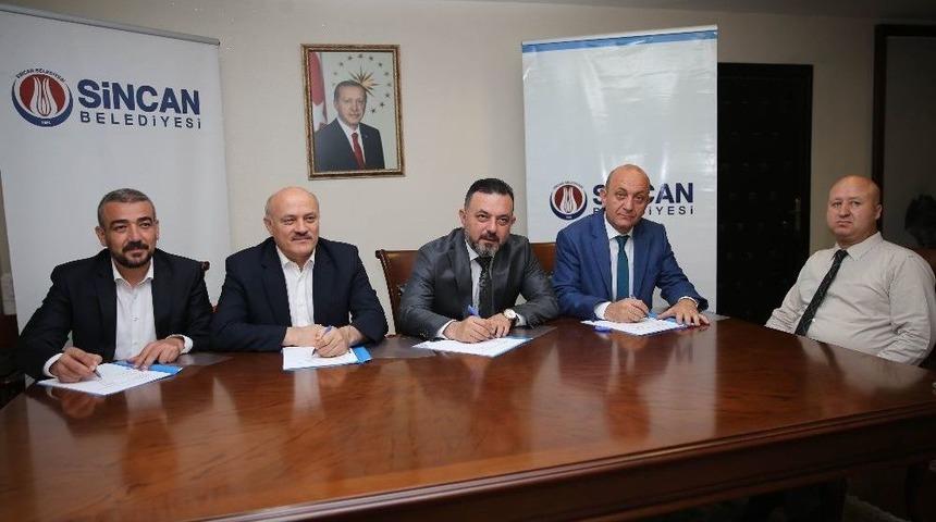 Sincan Belediyesi Ve Hizmet İş Sendikası Arasında Toplu İş S&ouml;zleşmesi İmzalandı