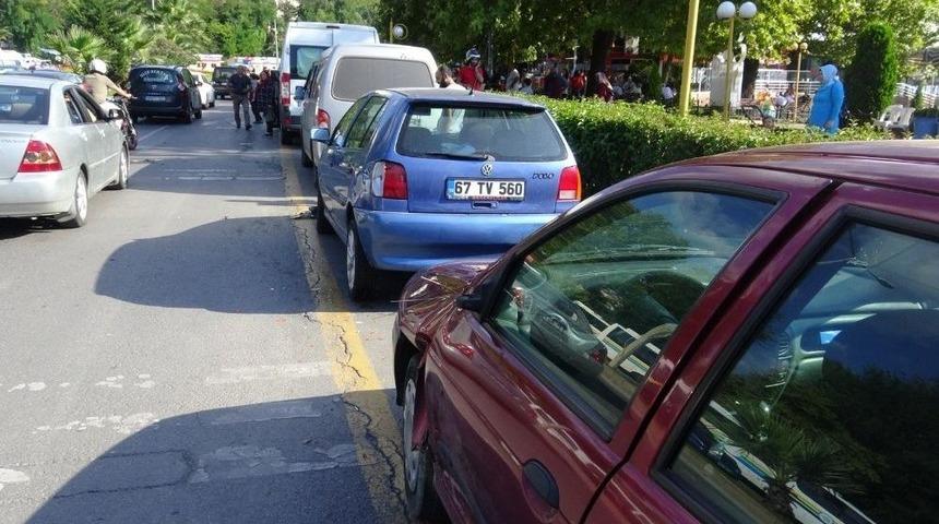 Zonguldak&rsquo;ta Trafik Kazası; 2 Yaralı