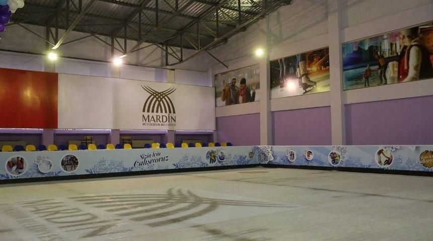 Mardin’e Buz Pisti Kuruluyor