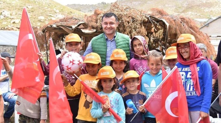 Başkan Y&uuml;cel, Batı Yaylalarında