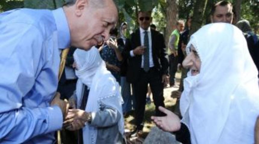 Cumhurbaşkanı Erdoğan&rsquo;a &Ccedil;amlıca Korusunda Sevgi Seli