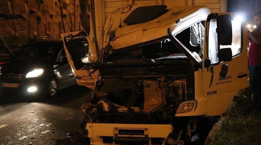 Bolu&rsquo;da, Trafik Kazası: 1 Yaralı