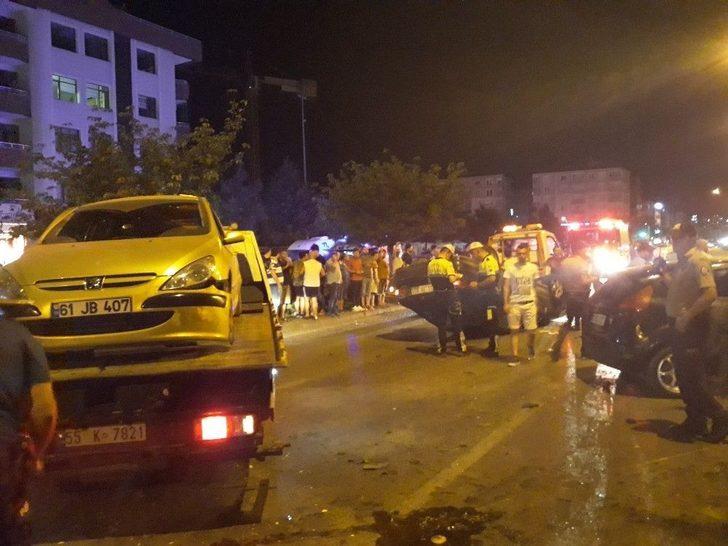 Samsun’da Zincirleme Trafik Kazası: 1’i Ağır 6 Yaralı G4