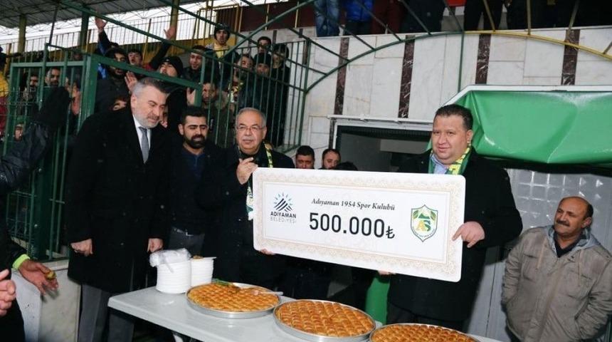 Adıyaman 1954 Spor&rsquo;a 500 Bin Tl Destek