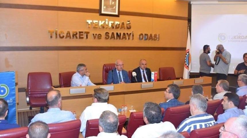 Tekirdağ Genelinde Devam Eden Ve Planlanan Projeler Masaya Yatırıldı