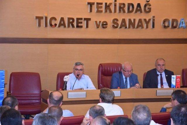 Tekirdağ Genelinde Devam Eden Ve Planlanan Projeler Masaya Yatırıldı