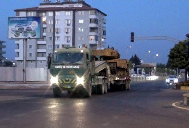 Münbiç İle Tel Rıfat Bölgesine Askeri Sevkıyat Sürüyor