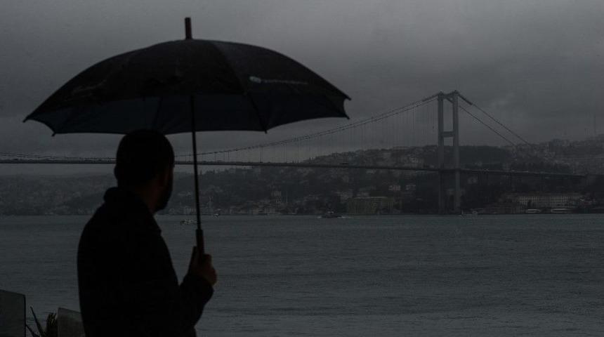 İstanbul&rsquo;da Yağmur Etkili Oluyor