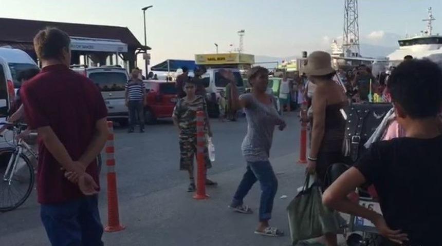 Kadınların Kavgası Kamerada