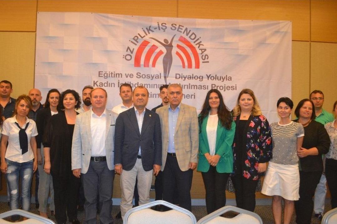 &Ouml;z İplik-iş Sendikası&rsquo;ndan Kadın İstihdamının Arttırılmasına Destek