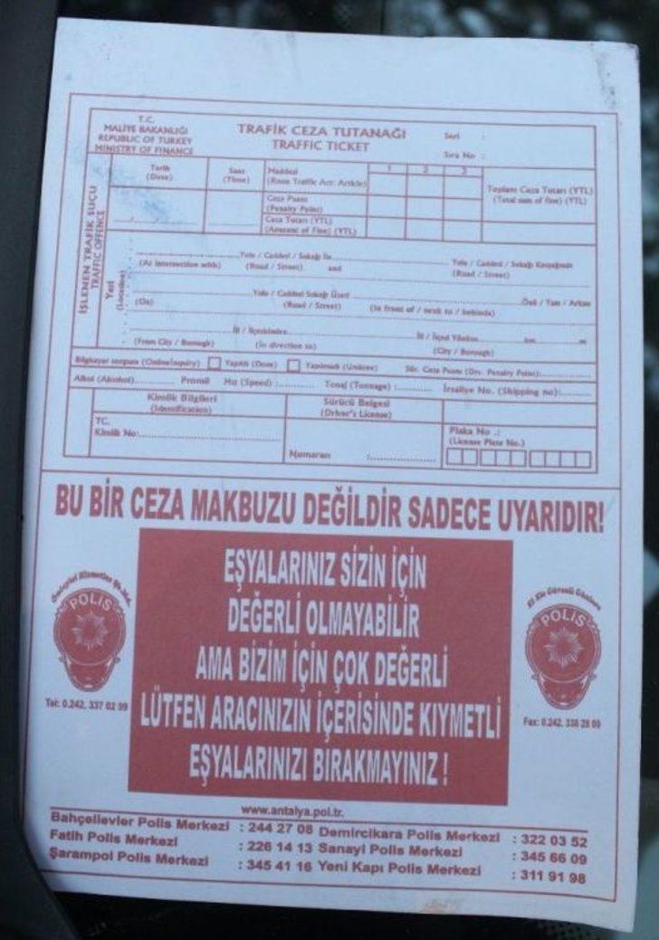 Ceza Makbuzunu Gören Aracının Başına Koştu G5