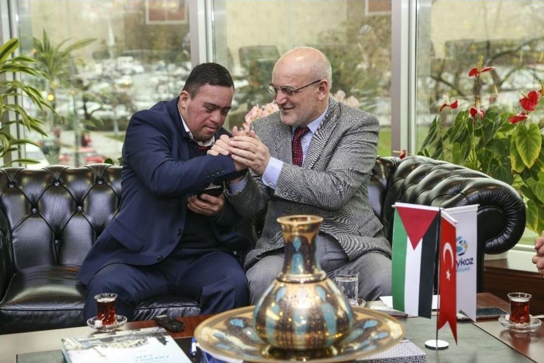 Filistinli Down Sendromlu Muhammed El Tavil Beykoz&rsquo;da