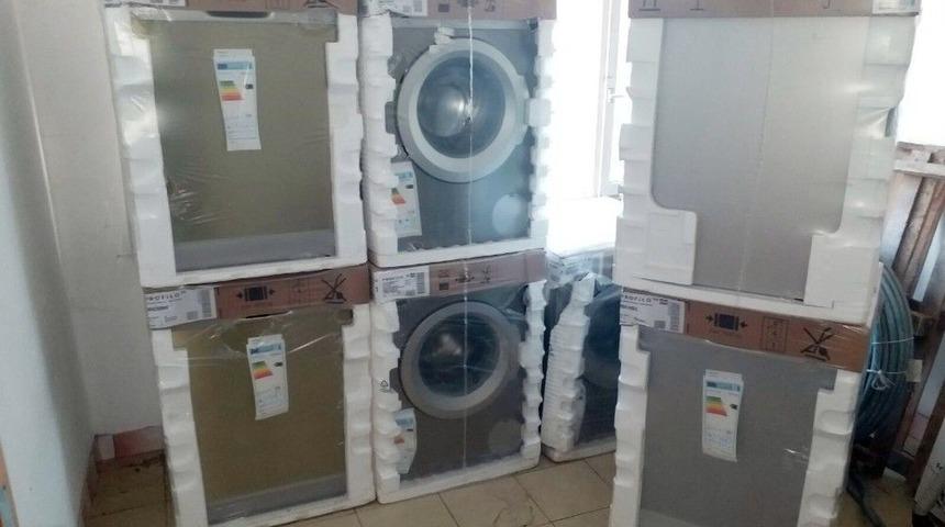 &Ccedil;aldıkları Beyaz Eşyaları Satamadan Yakalandılar