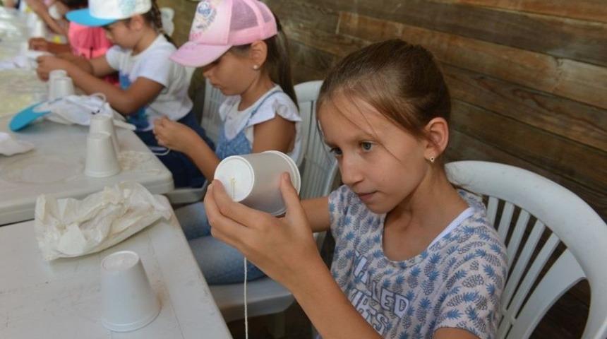 Bozbey Doğa Ve Bilim Yaz Okulu&rsquo;nda &Ccedil;ocuklarla Buluştu