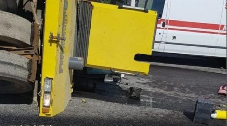 İş Makinesinin Altında Kalan Çocuk Hayatını Kaybetti