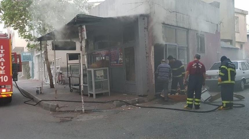 Sabaha Karşı Fırında Yangın &Ccedil;ıktı